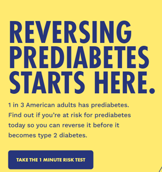 Do I have prediabetes? – a quick online screening test